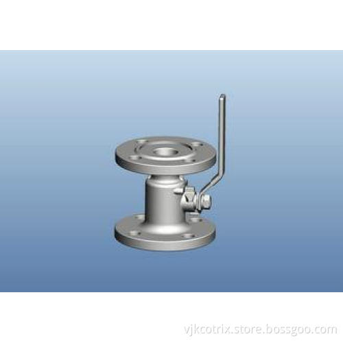 Pneumatic High Temperature Ball Valves Full Welded 1pc / 2